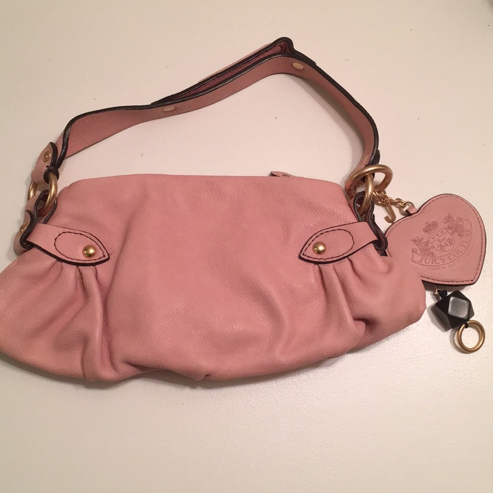 Juicy Couture Pink Leather Bag